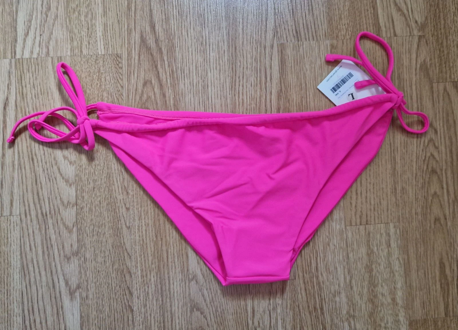 Braguita bikini rosa fucsia California Glowrias L NUEVA